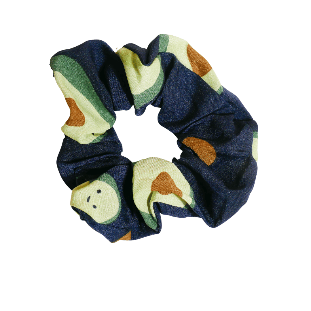 Baby Avocado Scrunchies